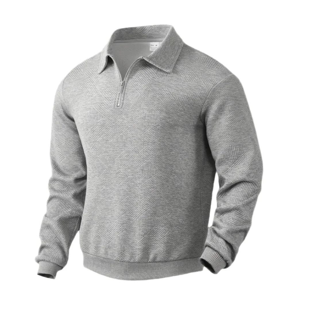 Herre Genser Half Zip Stilig Modern Casual 10