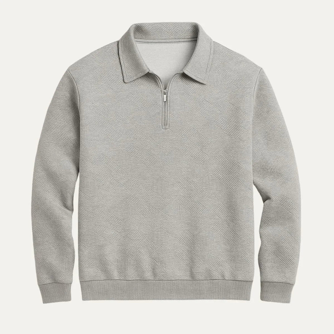 Herre Genser Half Zip Stilig Modern Casual 5