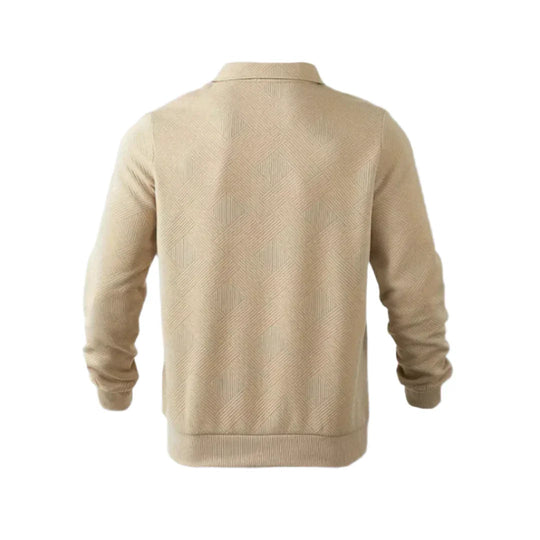 Herre Genser Half Zip Stilig Modern Casual 6