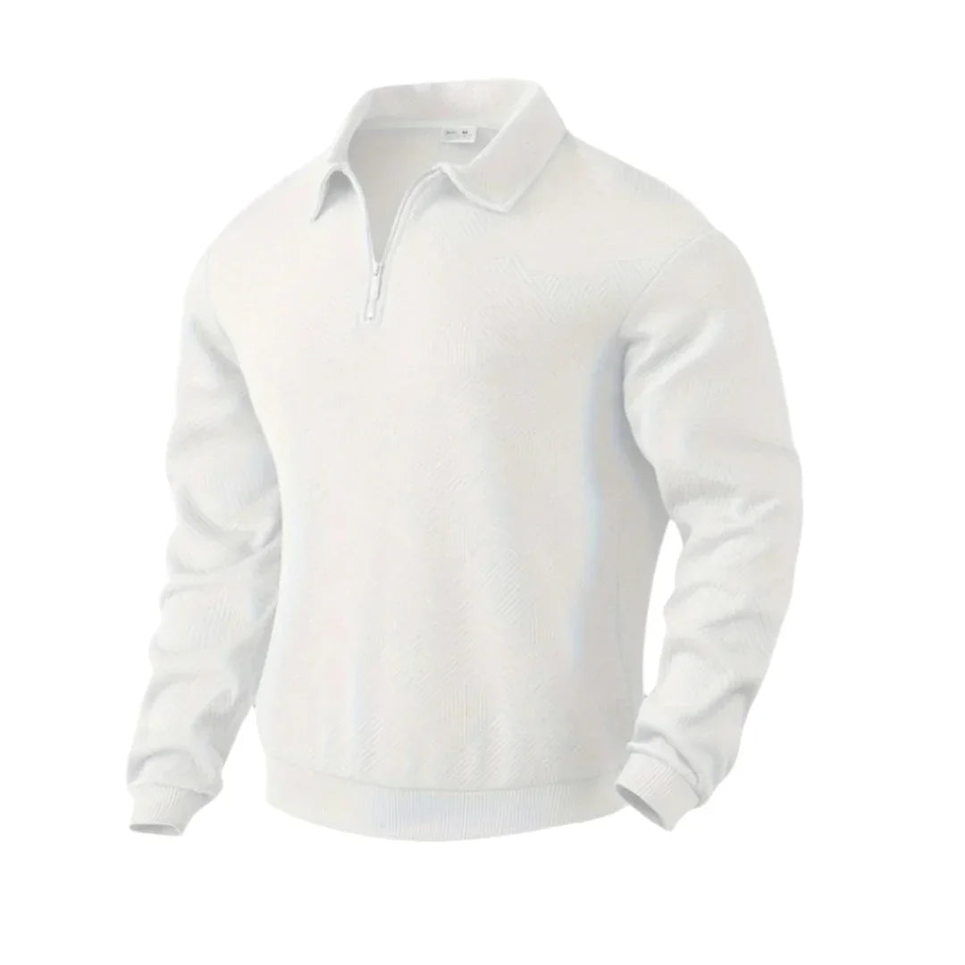 Herre Genser Half Zip Stilig Modern Casual 9