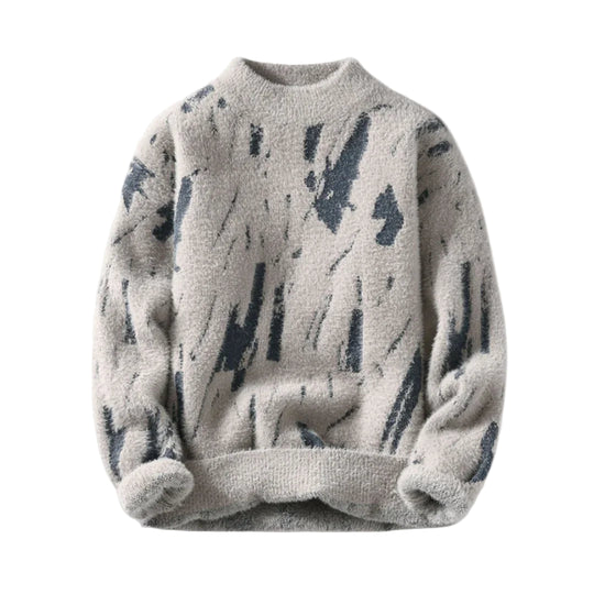 Herre Genser med Kumønster Uformell Stil 0