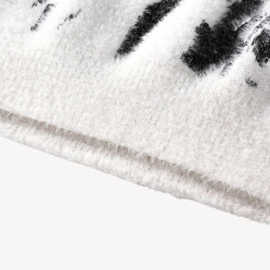 Herre Genser med Kumønster Uformell Stil 6