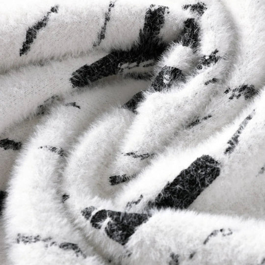 Herre Genser med Kumønster Uformell Stil 7