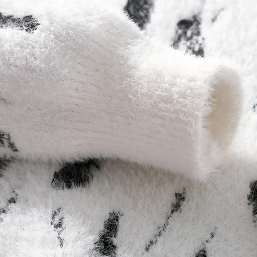 Herre Genser med Kumønster Uformell Stil 8