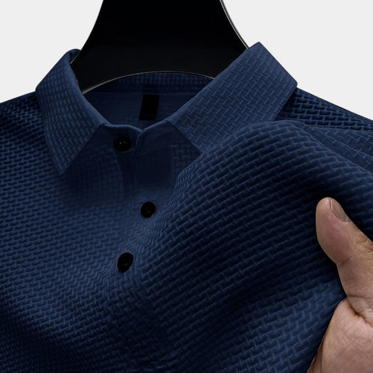 Herre Golfskjorte Kortermet Mesh Nylon Spandex 4