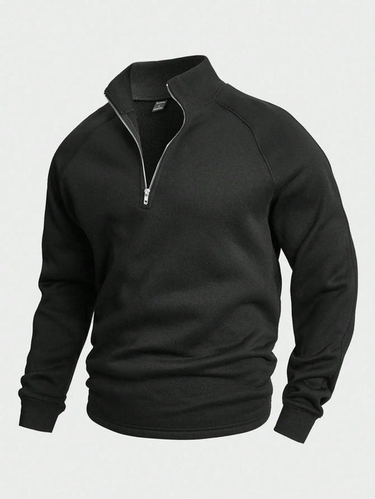 Herre Halv-Zip Trøye Trendy 1