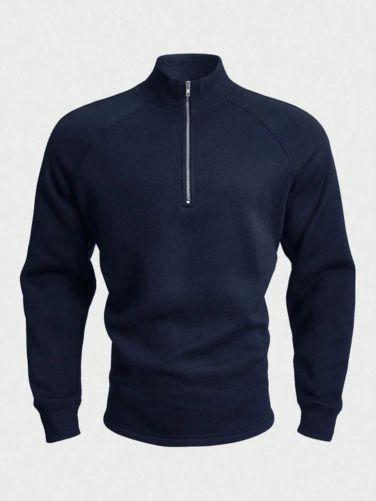 Herre Halv-Zip Trøye Trendy 2