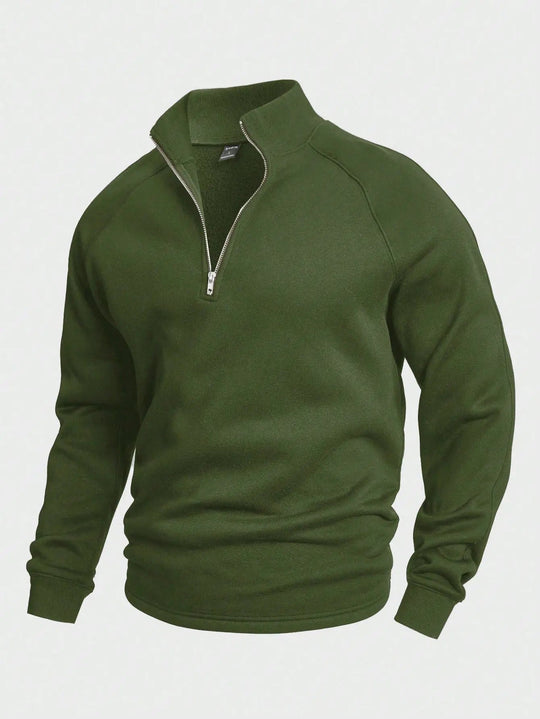 Herre Halv-Zip Trøye Trendy 6