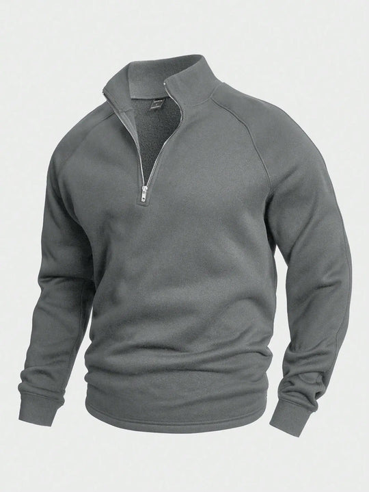 Herre Halv-Zip Trøye Trendy 7