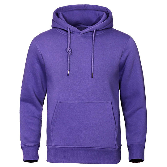 Herre Hettegenser Fleece Uformell Stil 8