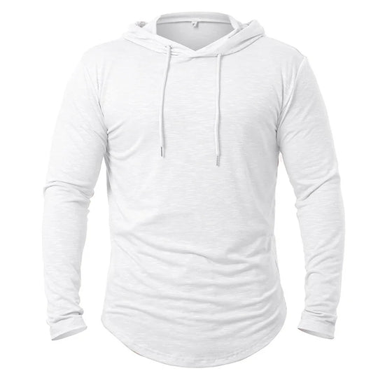 Herre Hettegenser Langermet Pustende Polyester Bomull 10
