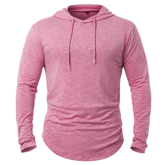 Herre Hettegenser Langermet Pustende Polyester Bomull 6
