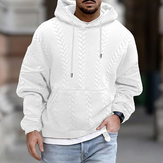 Herre Hettegenser med Kengurulomme 5