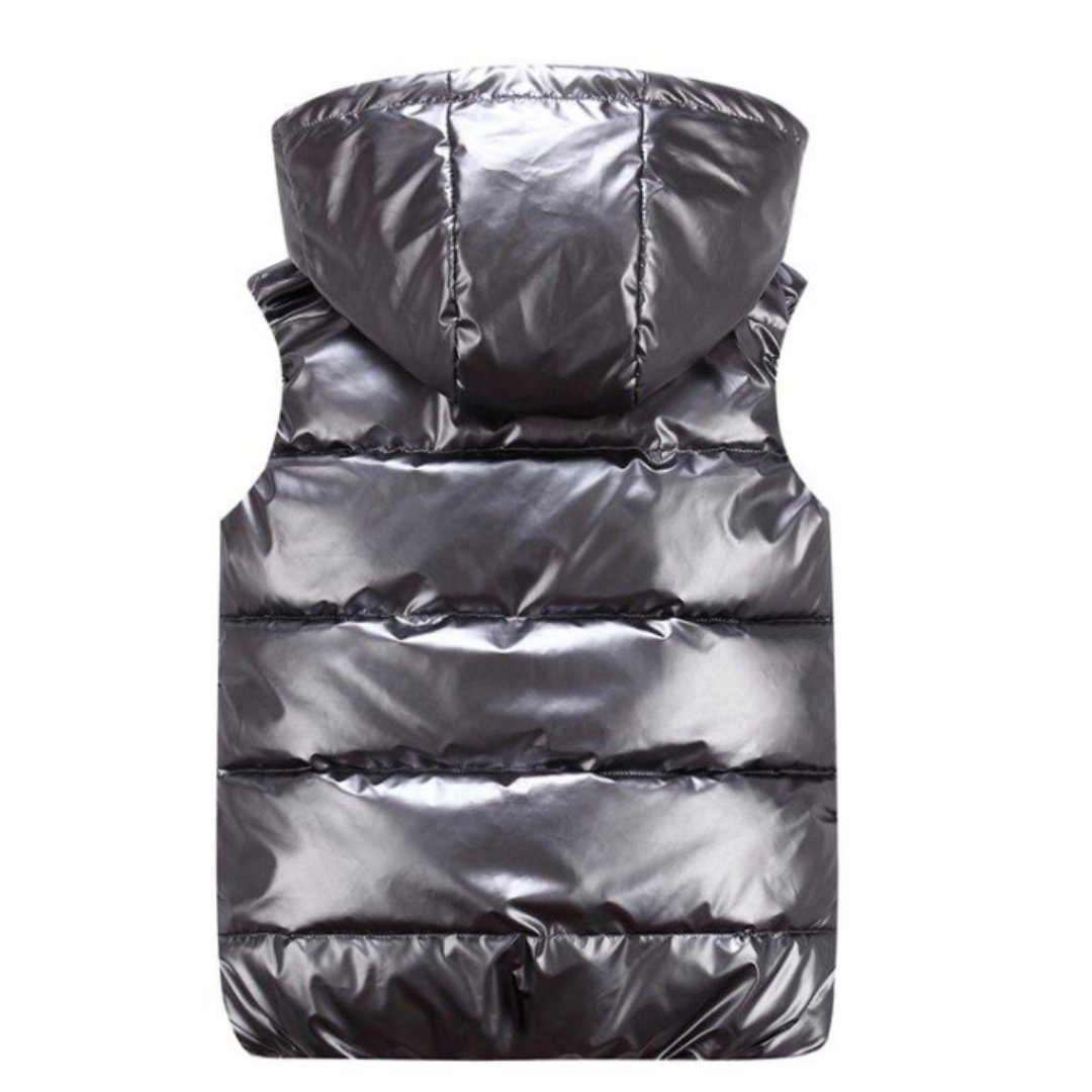 Herre Hettevest Isolert Sporty Stil 6