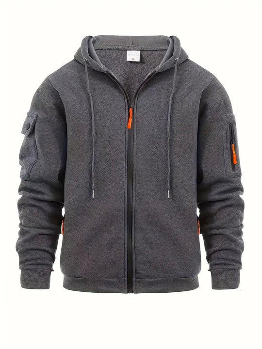 Herre Hoodie Casual Stil 2