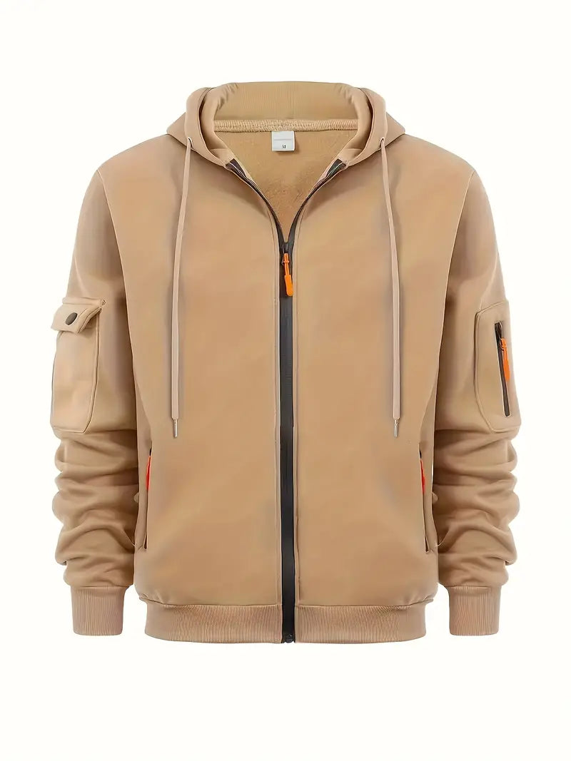 Herre Hoodie Casual Stil 4