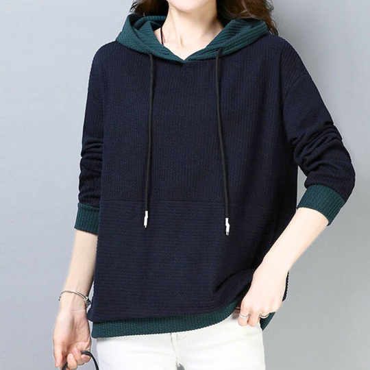 Herre Hoodie med Snøring i Myk Bomullsblanding 3