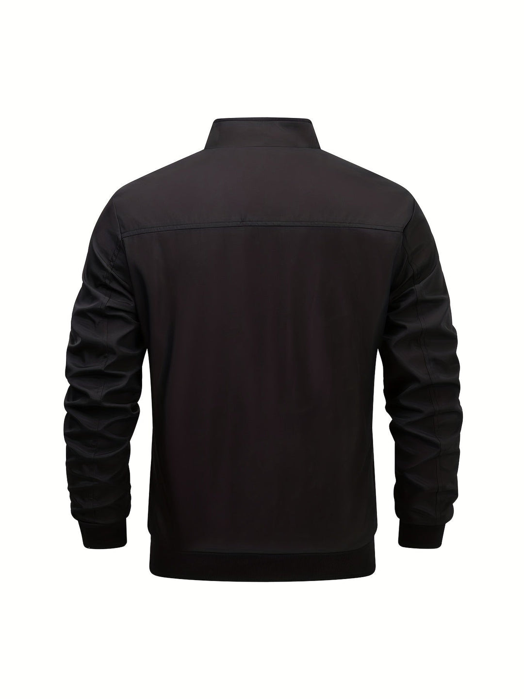 Herre Jakke Casual Med Hevet Krage 6