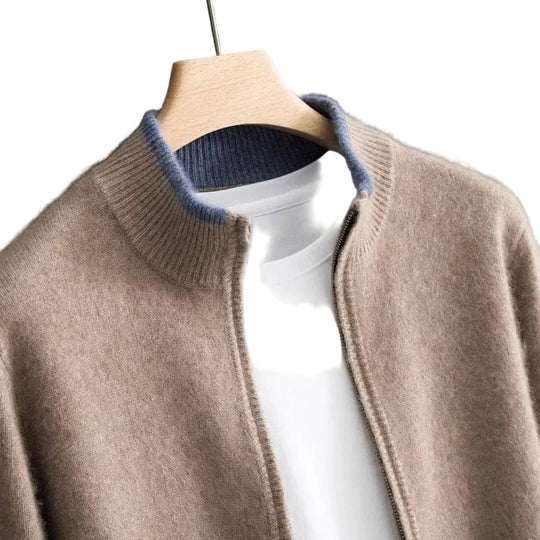 Herre Jakke Minimalistisk Med Glidelås 0