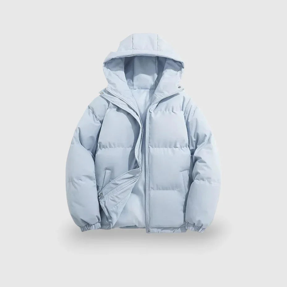 Herre Jakke Puffer Parka Med Vannavstøtende Design 1