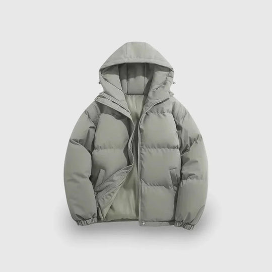 Herre Jakke Puffer Parka Med Vannavstøtende Design 5