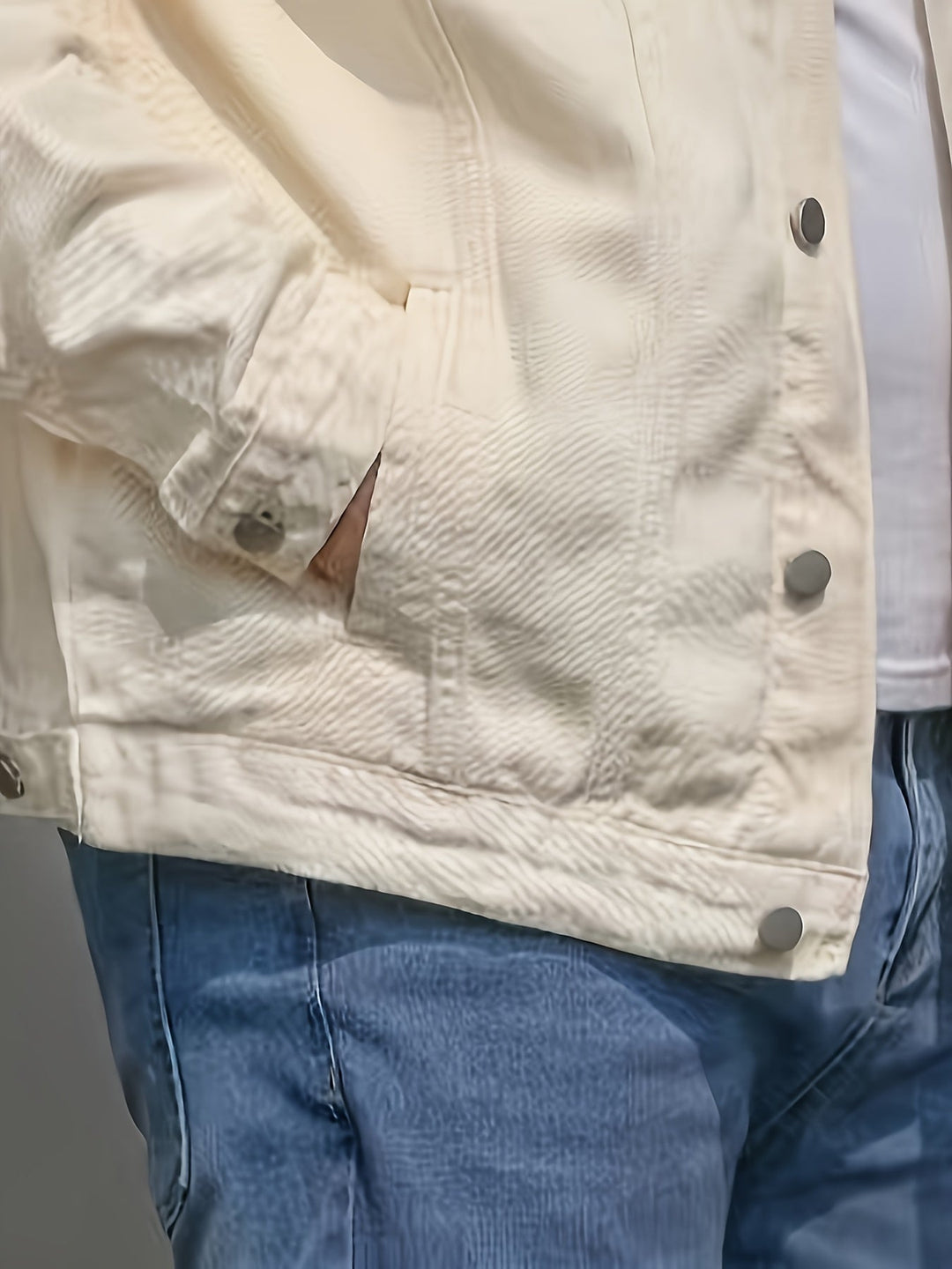 Herre Jakke Uformell Stil med Klassisk Fangskrage 5