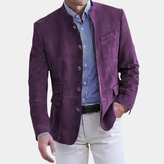 Herre Klassisk Jakke i Tidløs Stil 2