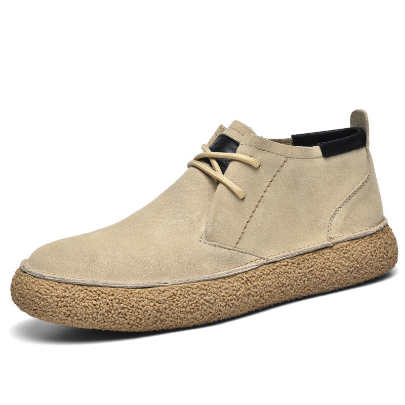 Herre Loafers Mid-Top med Snøring og Strukturert Såle 7