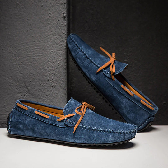 Herre Loafers Slip-On Moderne Design med Robust Såle 1