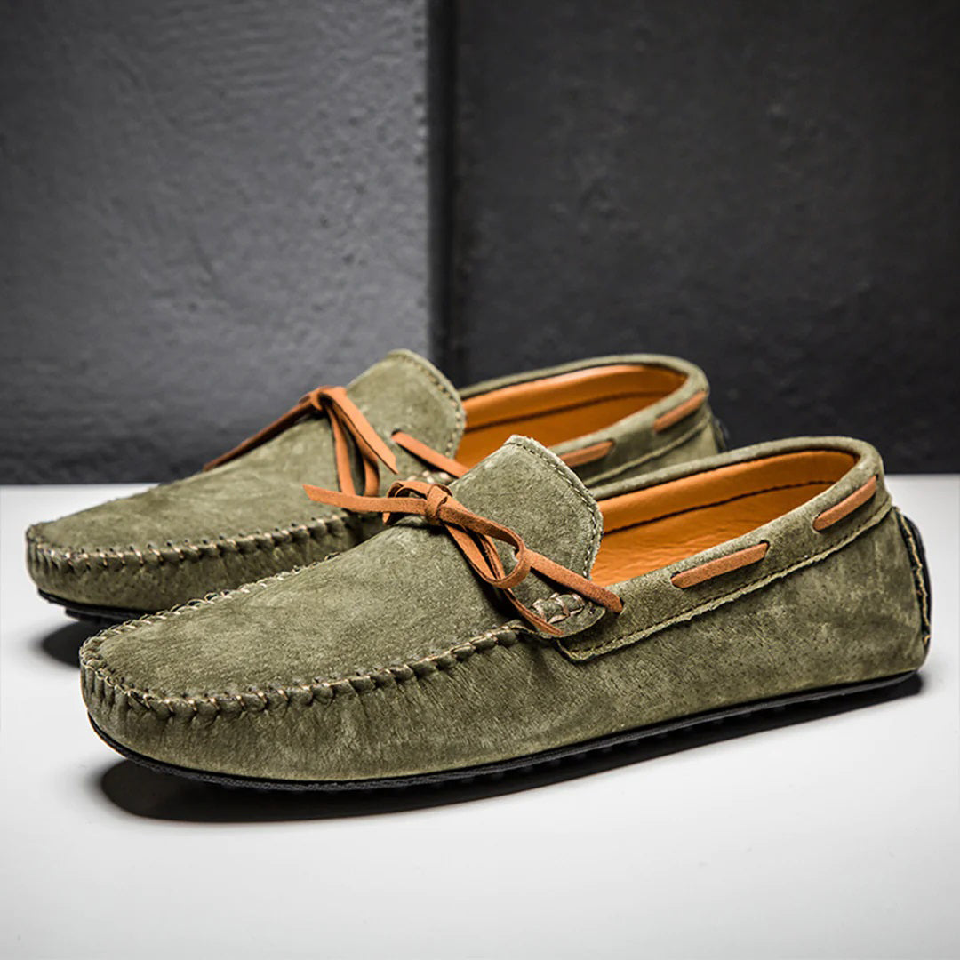 Herre Loafers Slip-On Moderne Design med Robust Såle 4