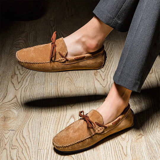 Herre Loafers Slip-On Moderne Design med Robust Såle 5