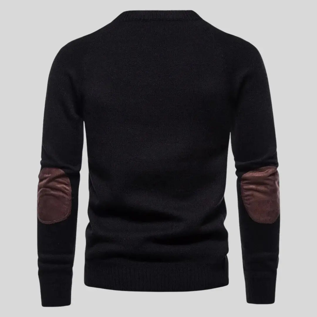Herre Lyocell Trøye Minimalistisk Design 5