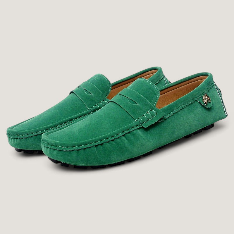 Herre Moccasiner Avslappet Slip-On Gummi 11