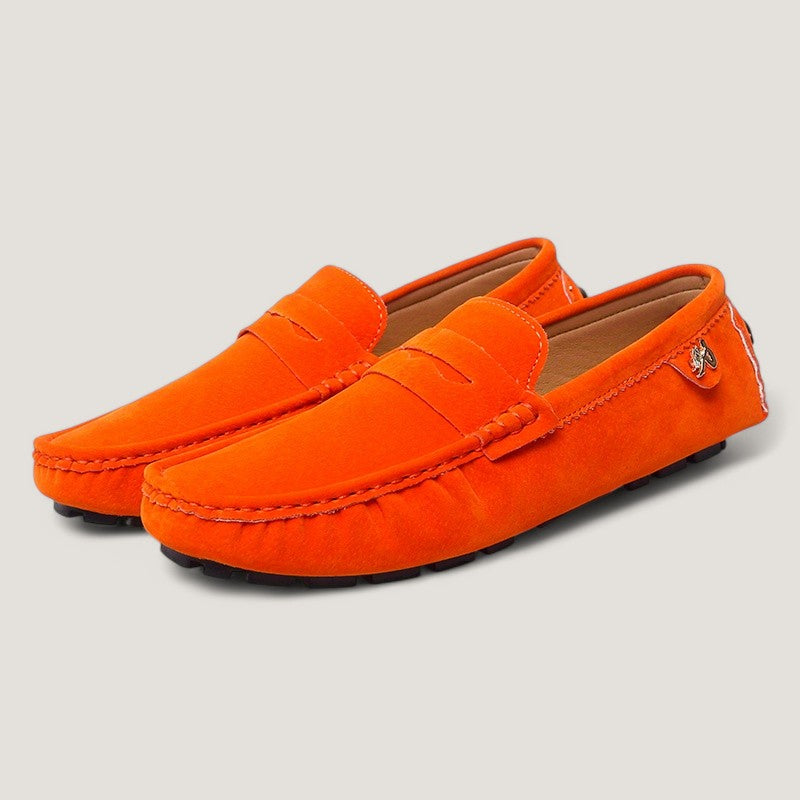 Herre Moccasiner Avslappet Slip-On Gummi 12