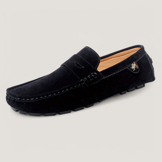 Herre Moccasiner Avslappet Slip-On Gummi 2