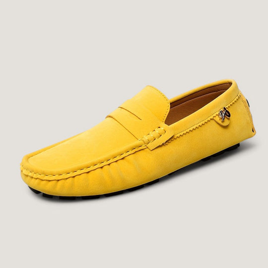 Herre Moccasiner Avslappet Slip-On Gummi 6