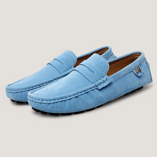 Herre Moccasiner Avslappet Slip-On Gummi 7