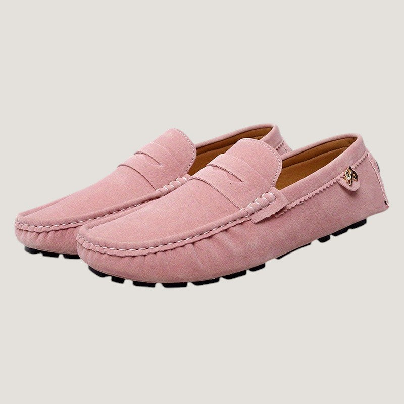 Herre Moccasiner Avslappet Slip-On Gummi 9