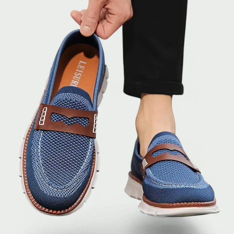 Herre Moccasiner Casual Komfortabelt Tøymateriale 4