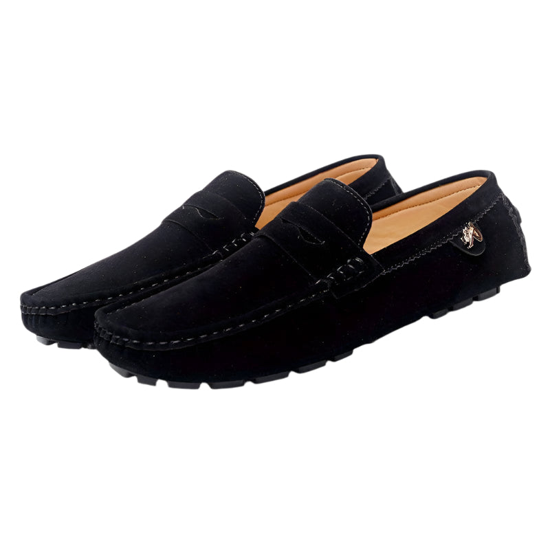 Herre Moccasins Komfortabel Casual Gummi 0