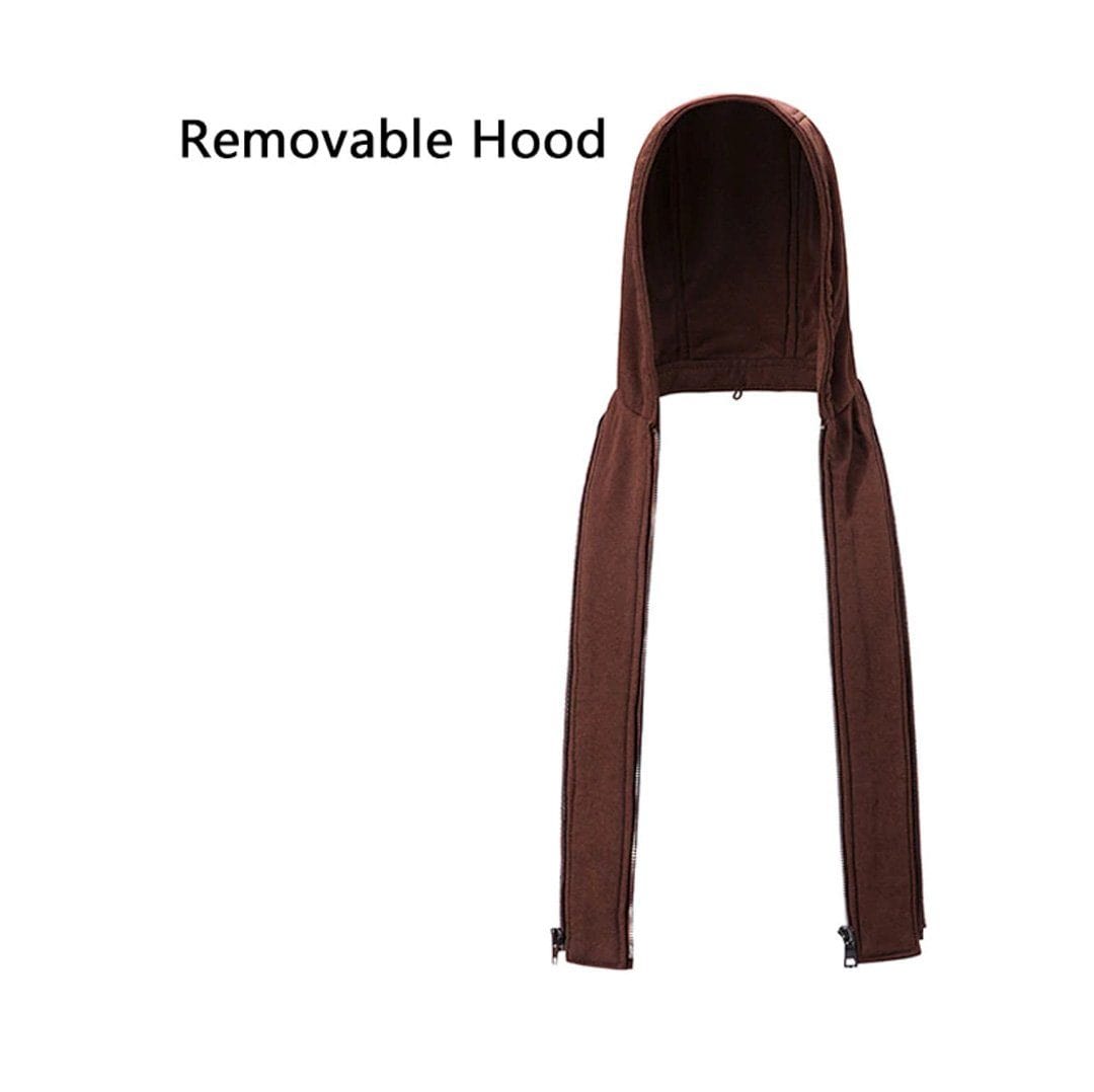 Herre Motorsykkeljakke Heklet Retrostil 6