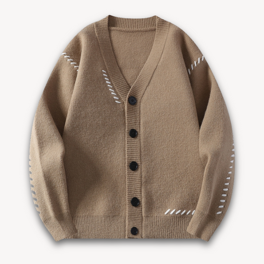 Herre Oversized Cardigan Stilig 2