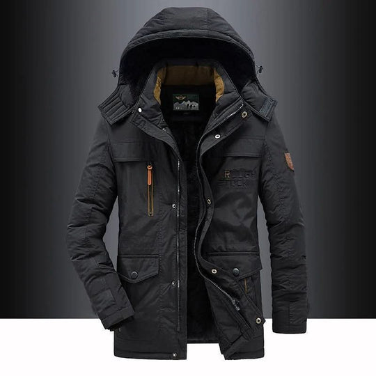 Herre Parka Vattert for Kalde Dager 5