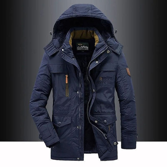 Herre Parka Vattert for Kalde Dager 6