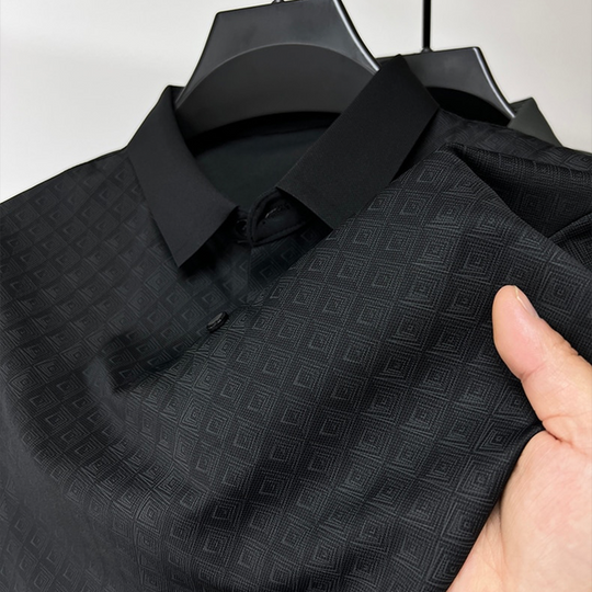 Herre Polo Skjorte Nanosilk Klassisk Design 6