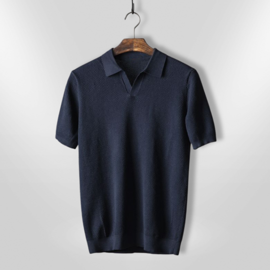 Herre Polo T-skjorte Moderne Pustende Mesh 2