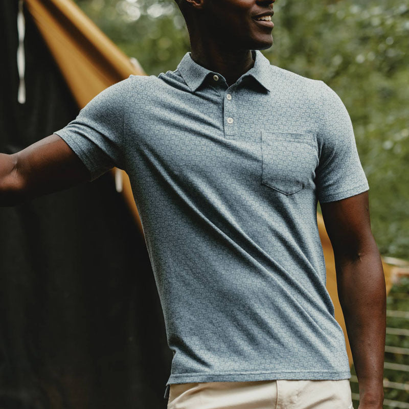 Herre Poloshirt Klassisk Med Brystlomme 2