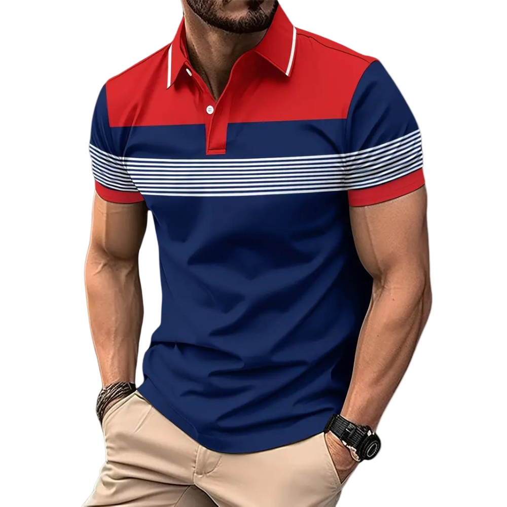 Herre Poloshirt Stilfull Design 0