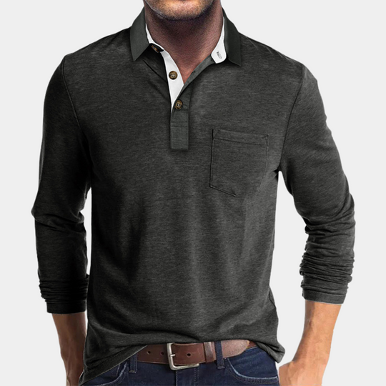 Herre Poloshirt Trendy Casual 3