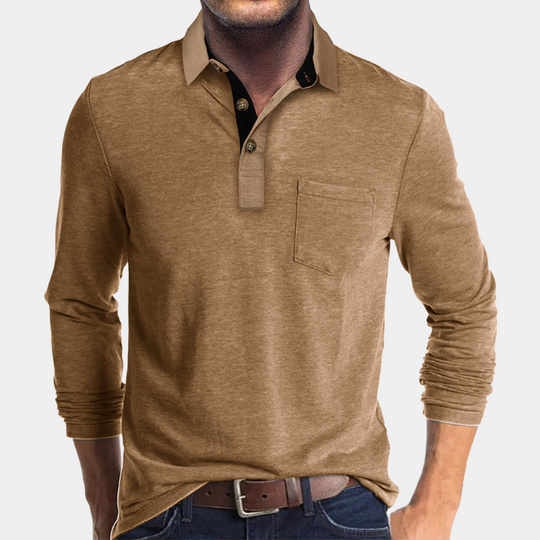 Herre Poloshirt Trendy Casual 5
